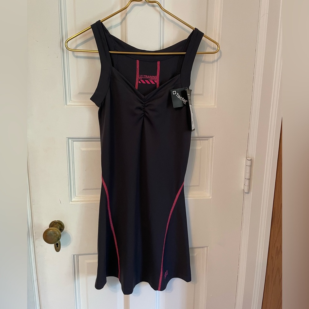 Helly Hansen HH Training W Cort Mini Dress XS Ebony Pink NWT #49088